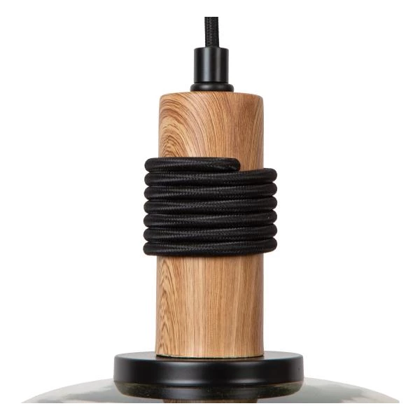 Lucide ILONA - Pendant light - Ø 22 cm - 1xE27 - Amber - detail 3